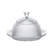 Блюдо с крышкой 20см, DIAMANT серия Glass Legend п/упак