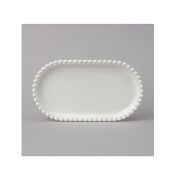 Блюдо сервировочное  овальное 25*14,5*2,5см PEARL фрф п/упак