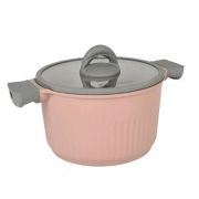 Кастрюля 3,2л со стеклянной крышкой, АП линия ''Stella'' (cappuccino)