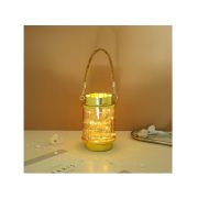 Светильник LED, 13,5х13,5х20 см, стекло, 2xАА