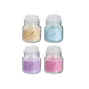 Cвеча ароматизированная Grace Candle 80 гр. ваниль, хлопок, лаванда, красные фрукты NEW GALAXY 4/24