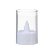 Светильник декоративный LED в виде свечи в стакане, 4х6см СНОУ БУМ