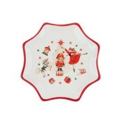 Блюдо в форме звезды, 20х20х2см, керамика Щелкунчик MILLIMI