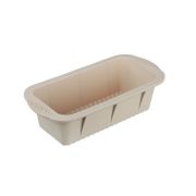 Форма для выпечки кекса, хлеба с ручками, 25x12x6см, силикон SATOSHI