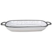 Блюдо 33см прямоугольное c ручками, керам Rashel