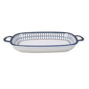 Блюдо 33см прямоугольное c ручками, керам Rashel