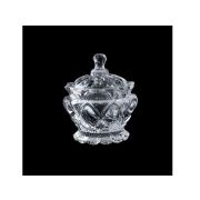 Сахарница/варенница с крышкой стеклянная TG1003 уп.48