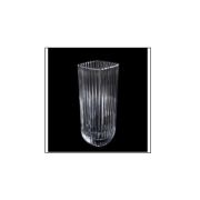 Ваза 29см для цветов квадратная  стеклянная,  HY002361