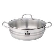 Жаровня 28см из нерж. стали, стекл. крышка ГРЕТТА ОБЩЕПИТ R-1/281