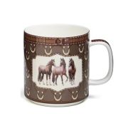 Кружка 400мл HORSE CLUB фрф LEFARD п/уп