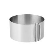 Форма для выпечки раздвижная 16-30х8см, нерж.сталь SATOSHI