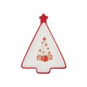 Блюдо в форме ёлки, 21х16х2,5см, керамика Щелкунчик MILLIMI