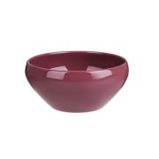 Салатник, 14,5х6,5см, BY Сорбет, бордо, фарфор