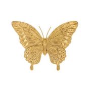 Панно декоративное 20,3*2,8*15,7см БАБОЧКА, полистоун