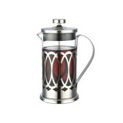 Френч-пресс 1000мл нерж, термостекло Rashel М-5510