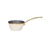 Ковш 0,5л AGNESS ТЮДОР d=12см, эмаль, мраморное покрытие