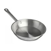 Сковорода 30см б/кр ОБЩЕПИТ корпус 0,6мм индукц. дно ТРС 3,5мм КТ-ОБ-СН-30