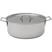 Кастрюля 16л (d40см, h15см) низкая ОБЩЕПИТ металл.кр (толщина стенок 0,8мм) ТРС КТ-ОБ-16 КН