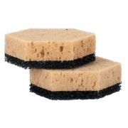 Губка для посуды 2шт МОЙ НАДОЛГО