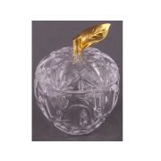 Блюдо для десерта Яблоко h10см, d=7,5см, стекло