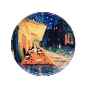 Поднос сервировочный AGNESS  НОЧНАЯ ТЕРРАСА КАФЕ (В. ВАН ГОГ)  33*2,1см